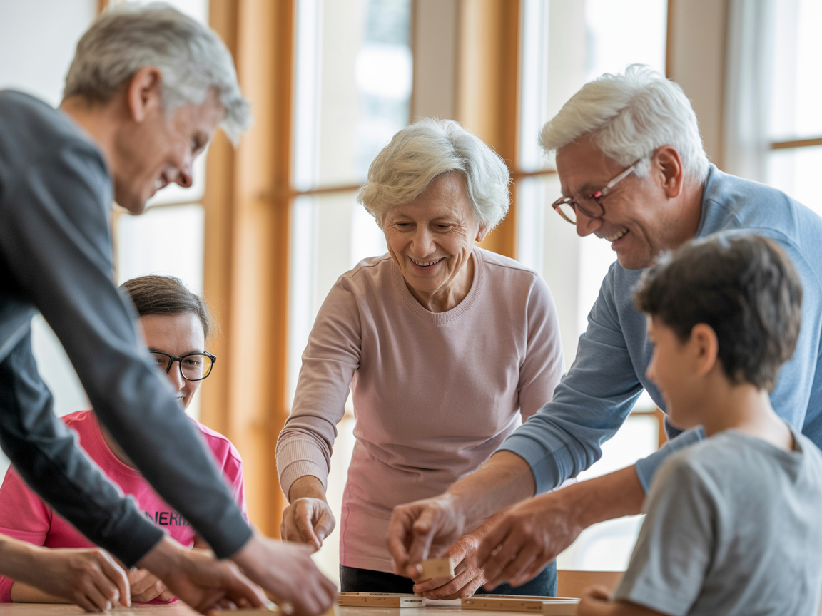 Bénévoles en action